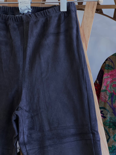 Suede Leggings in Graphite-Pant-Kristensen du Nord-Debs Boutique